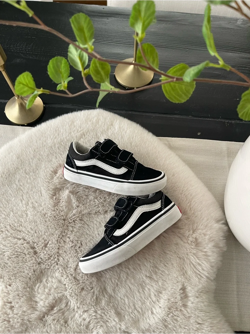 Vans black shoes sz 11.5 toddler kids